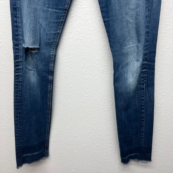 Rag & Bone Yesler Distressed Country Western Chic Cowgirl Womens Jeans Size 25 - Picture 5 of 11